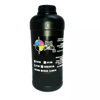 1 Lt Tinta Uv Best Profile --- Colores Disponibles Cmyk+w