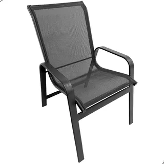 Cadeira Para Mesa De Jardim Piscina Varanda Em Aluminio