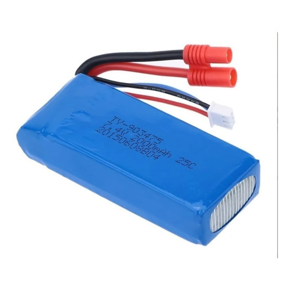 Repuesto 7.4v 2500mah Drone Cuadricopter Syma X8w C/g Rc 25c