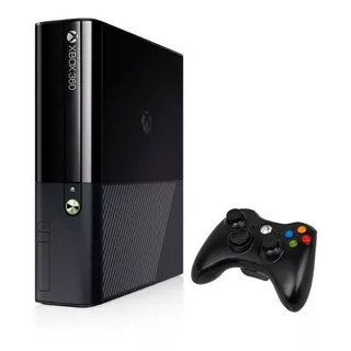 Microsoft Xbox 360 Super Slim 4gb Standard Cor  Preto