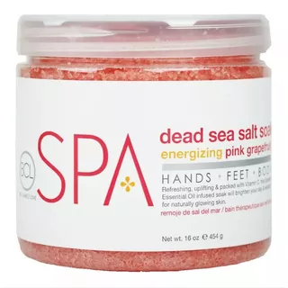  Bcl Spa Dead Sea Salt Soak 16 Oz 450 G Tipo De Envase Tarro Fragancia Grapefruit