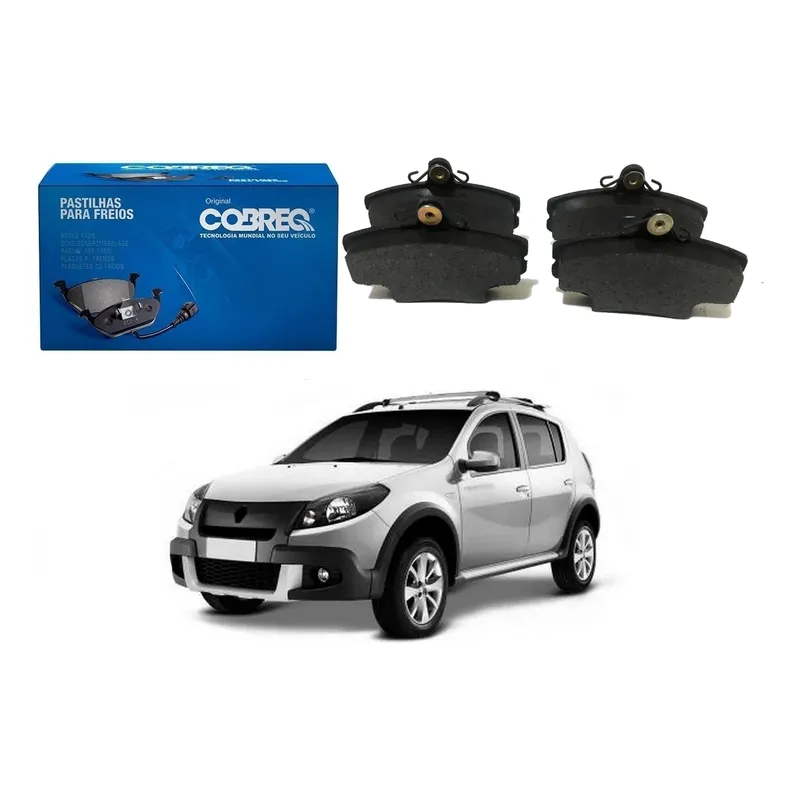 Pastilha Freio Dianteira Sandero Stepway 1.6 2007 A 2014
