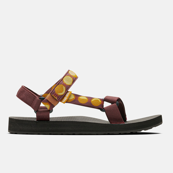 Sandalias Mujer Ofqui Burdeo Print Haka Honu