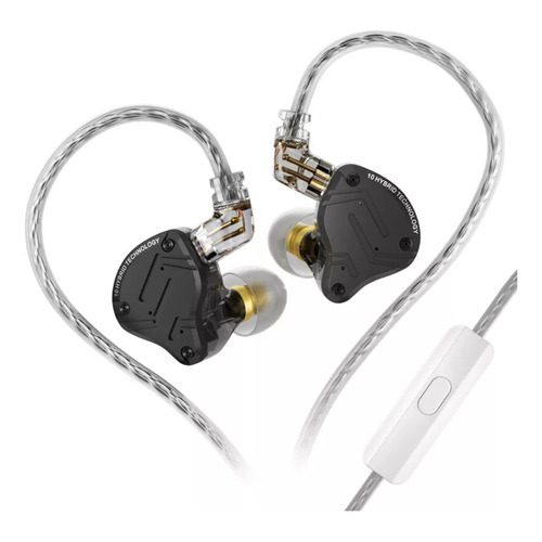 Kz Zs10 Pro X  Monitores In-Ear HiFi (Con micrófono)