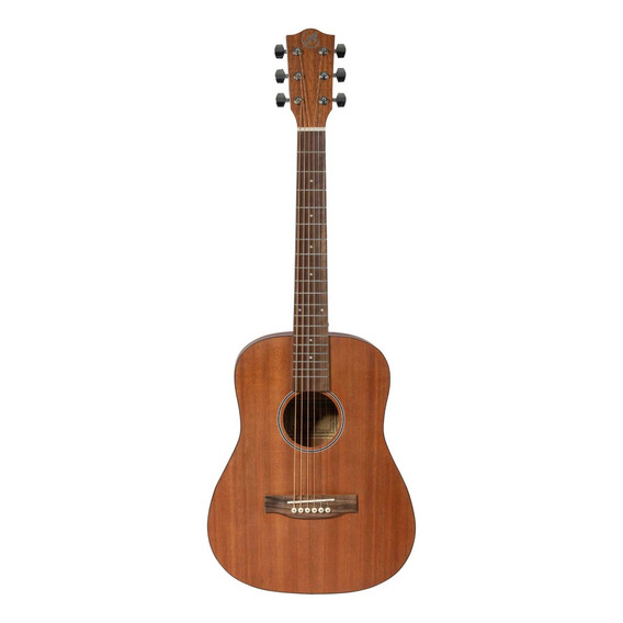 Guitarra Acústica Bamboo Baby Mahogany Tamaño Viaje + Funda Color Marrón Material del diapasón Nogal Orientación de la mano Diestro