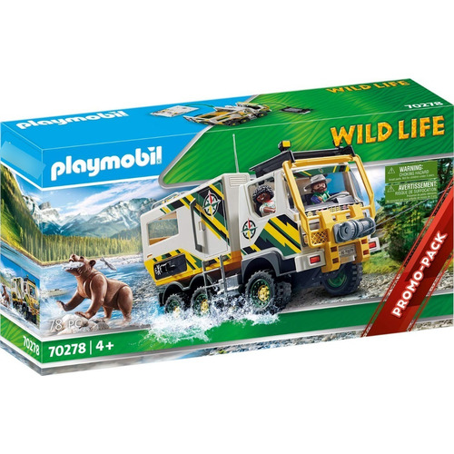 Playmobil Vida Salvaje 70278 Camión De Exploración