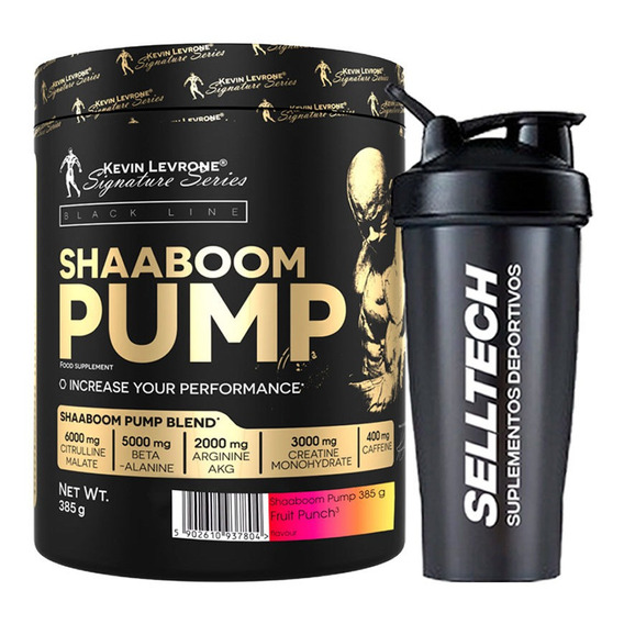 Pre Entreno Kevin Levrone Shaaboom Pump 385gr Fruit Punch