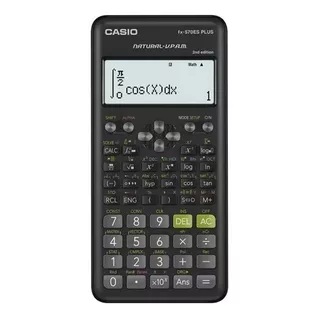 Calculadora Cientifica Casio Fx-570esplus-2 Oficina-facultad Color Negro