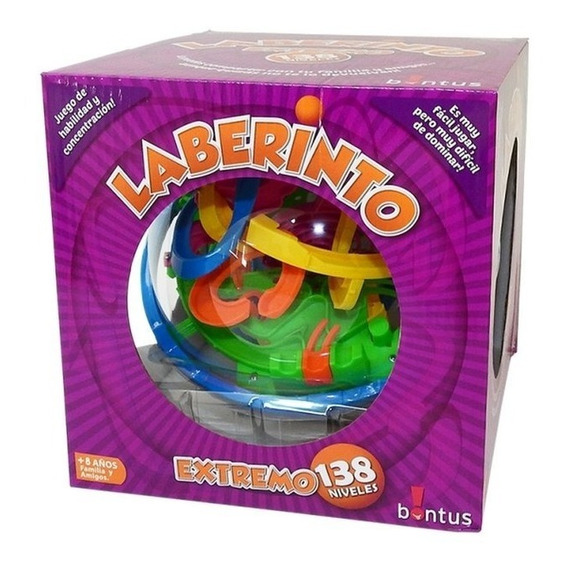 Laberinto Grande Extremo Bontus 138 Niveles Original Lelab