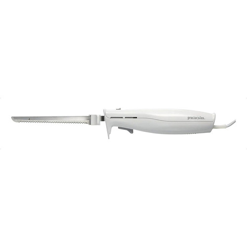 Cuchillo Eléctrico Proctor Silex, Easy Slice, Para Tallar Color Blanco