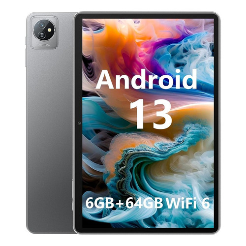 Tablet Blackview Tab 70 De 10,1 3gb+3gb Ram 64gb Wifi 6 Bt Color Gris Oscuro