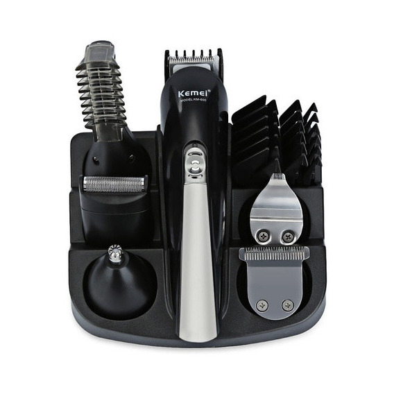 Kit de máquina de pelo Kemei Professional Mult 11 en 1 Km600