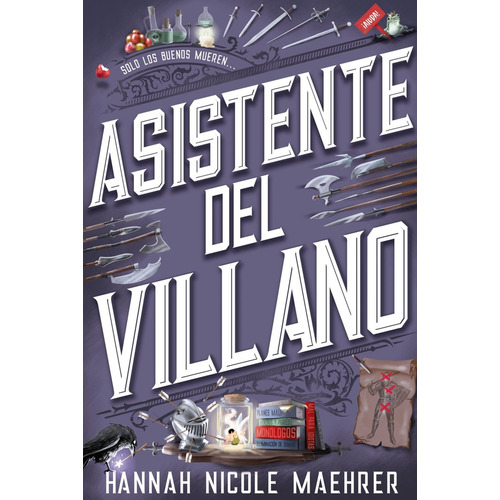 Asistente Del Villano, De Maehrer, Hannah Nicole. Faeris Editorial, Tapa Blanda En Español