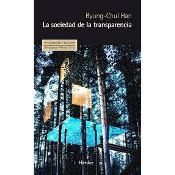 Sociedad De La Transparencia / Byung Chul Han (envíos)