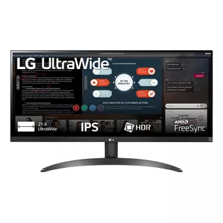 Monitor LG 26wq500 Led 26 Full Hd Ultra Wide Freesync 75hz Color Negro