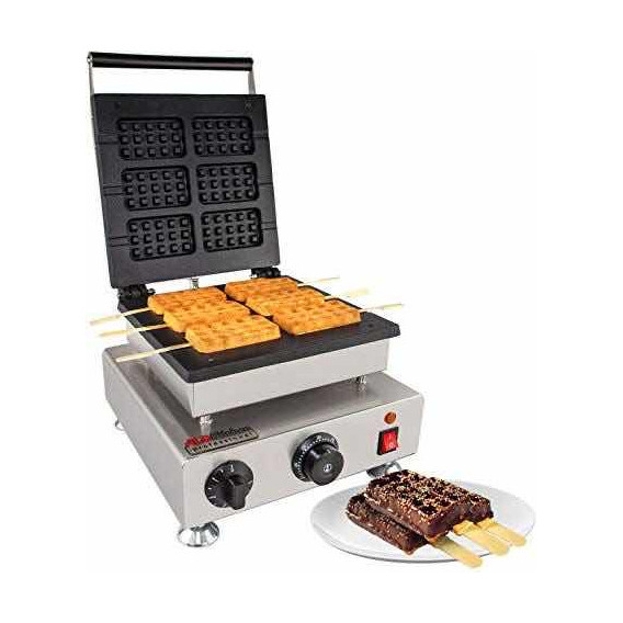 Máquina Waffle Paleta Palito Industrial