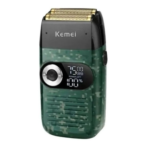 Máquina afeitadora Kemei KM-2027 camuflaje 110V/240V