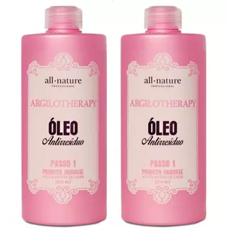 Óleo Anti Resíduo Argilotherapy 500ml All Nature 2 Und