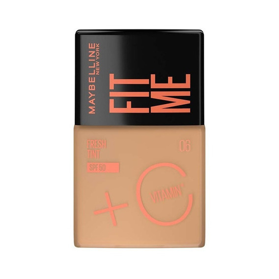 Base de maquillaje líquida Maybelline Fit Me Fresh tint Base De Maquillaje Maybelline Fit Me Fresh Tint Tono 03 Beige Fps50 30ml tono beige 06 - 30mL 30g