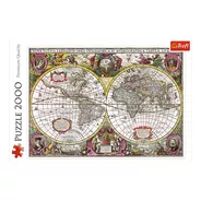 Rompecabezas Trefl A New Land And Water Map Of The Entire Earth, 1630 27095 De 2000 Piezas