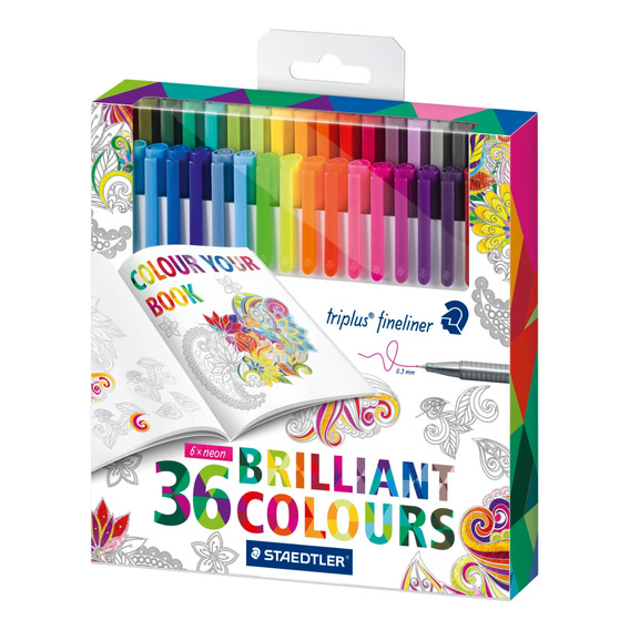 Plumon  334 Fineliner 0.3mm 36 Colores