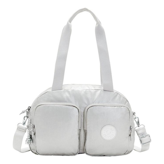 Cartera Mujer Kipling Cool Defea Desmontable Gris