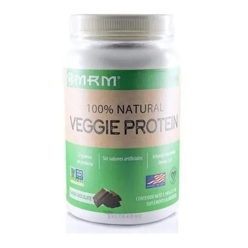 Mrm Nutrition 100% Natural Veggie Protein 2.5 Lb Sabor Chocolate