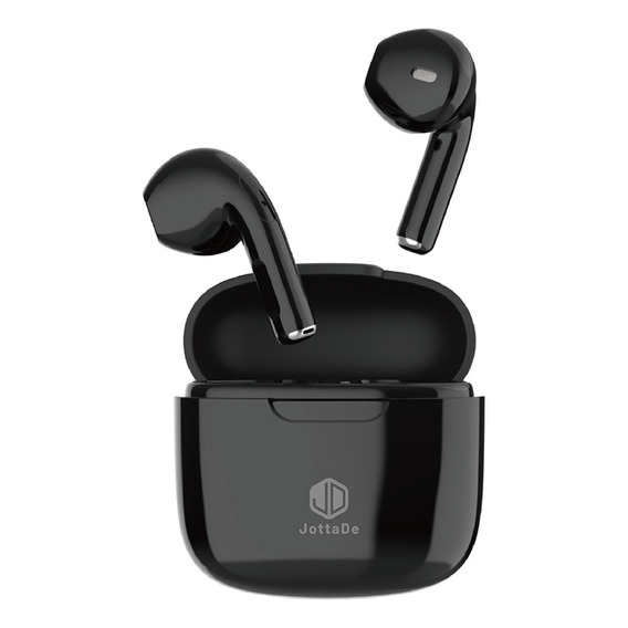 Auriculares Inalámbricos Jd Air Free In Ear Bluetooth Manos Libres Táctil Color Negro