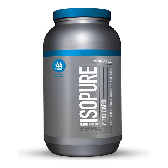 Isopure Zero & Low Carb 3 Lb, Proteína 100% Aislada