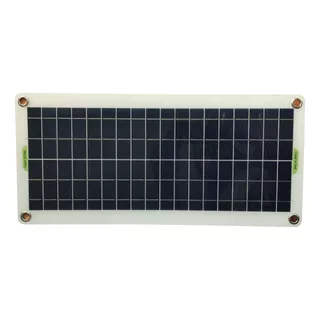 Panel Solar Con Modulo 5.2v 2xusb, 1xusb-c 18v 1xplug Barril