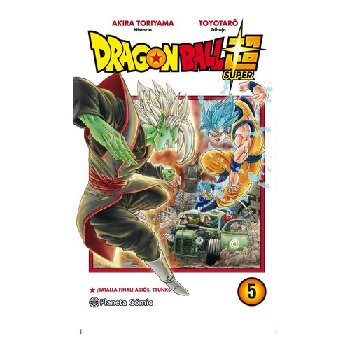 Dragon Ball Super nÃÂº 05, de Toriyama, Akira. Editorial Planeta Cómic, tapa blanda en español