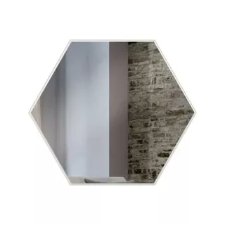 Espelho Hexagonal Bisotê Cebrace 4mm 80x80cm Faz Sob Medida 