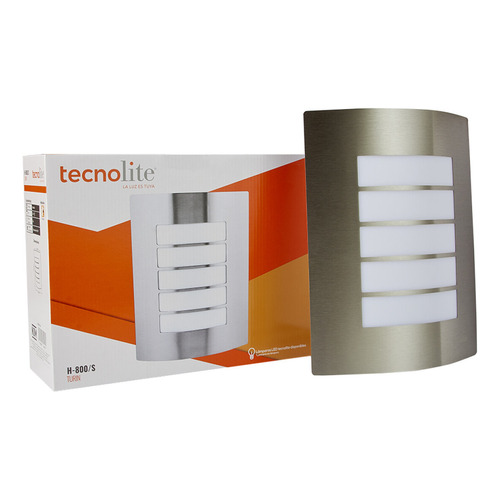 Lampara Exterior Muro 100-240v E27 Turin Tecnolite H-800/s