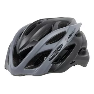 Capacete Ciclismo Mtb Bike Absolute Wild Com Led Preto/cinza Cor Cinza Tamanho Único