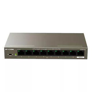 Switch Ip-com, 8 Portas Gigabit 10/100/1000 Mbps Poe + 1
