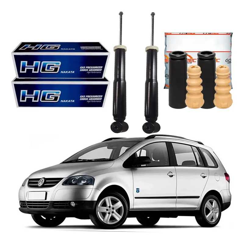 Kit Amortecedor Traseiro Spacefox 1.6 2006 A 2009