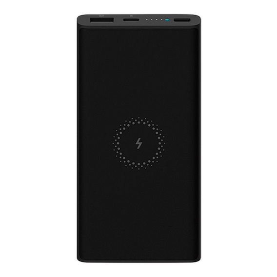 Cargador Inalambrico Power Bank Xiaomi 10w Wireless + 22.5w x cable 10000mah Color Negro