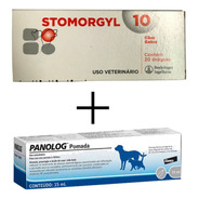 Kit P/ Infecão Glândulas Anais Em Cães Stomorgyl10 E Panolog