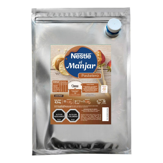 Manjar Pastelero Nestlé® Bolsa 4,5kg