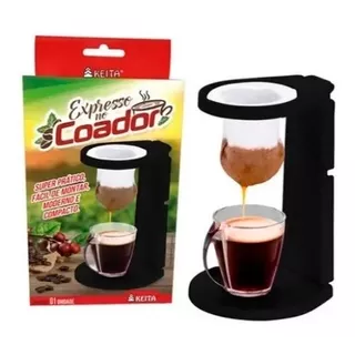 Mini Cafeteira Individual Coador De Pano 2 Refil Extra Keita