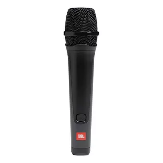 Microfone Jbl Pmb100 Vocal Dinâmico Cardióide Com Cabo Preto