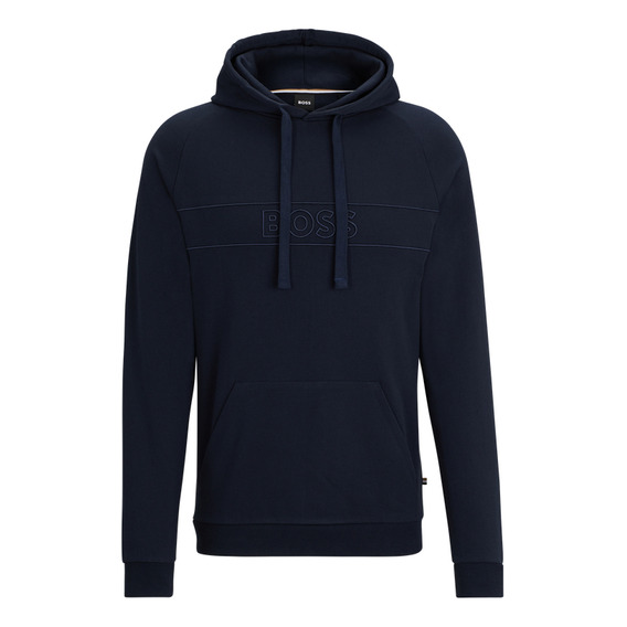 Sudadera Boss Para Hombre Regular Fit En Felpa De Algodón