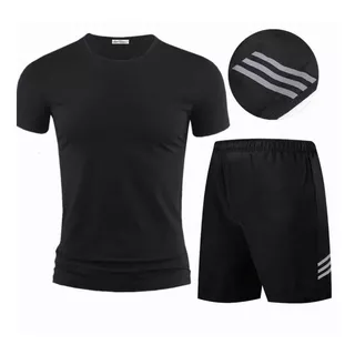 Conjunto Deportivo Hombre Short Polera Equipos Colore Futbol