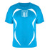 Celeste curvas racing club avellaneda futbol remera deportiva