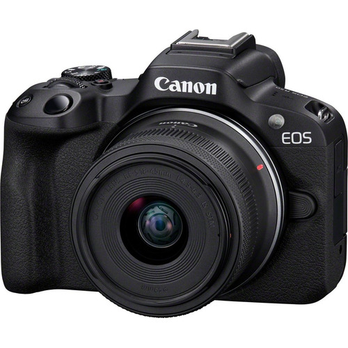Cámara Canon Eos R50 Mirrorless 18-45mm Color Negro