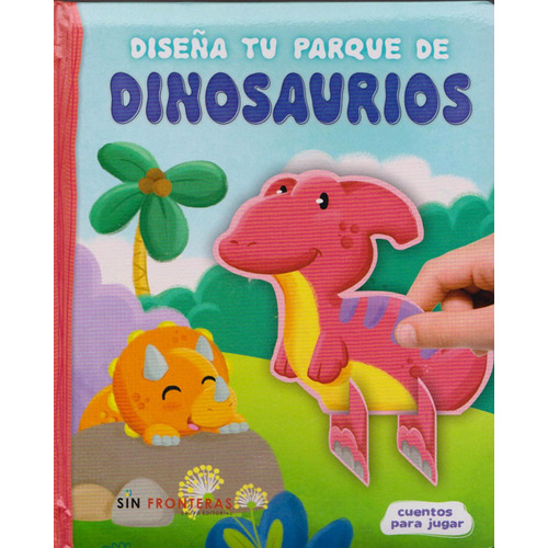 Diseãâ±a Tu Parque De Dinosaurios, De Equipo Editorial. Editorial Libsa, Tapa Dura En Español