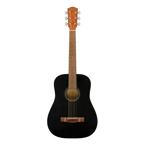 Guitarra acústica infantil Fender FA-15 para diestros negra