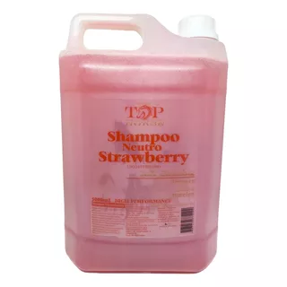 Shampoo Neutro Para Cavalos Top Horse 5 L Fragrância Morango