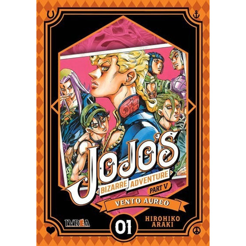 Manga, Jojo's Bizarre Adventure Part V - Vento Aureo Vol. 1