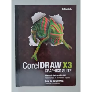 Livro, Corel Draw X3, Manual De Corel Draw, Guia De Coreldraw, Corel